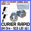 ANGEL EYES LED MARKER - E60, E61 LCI - 10W CREE High Power - ALB 6000K, Universal