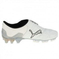 GHETE FOTBAL PUMA V KON II WHITE DIN PIELE foto