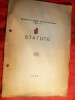 Statute ale Soc. Urologie Obstetrica si Ginecologie -1924