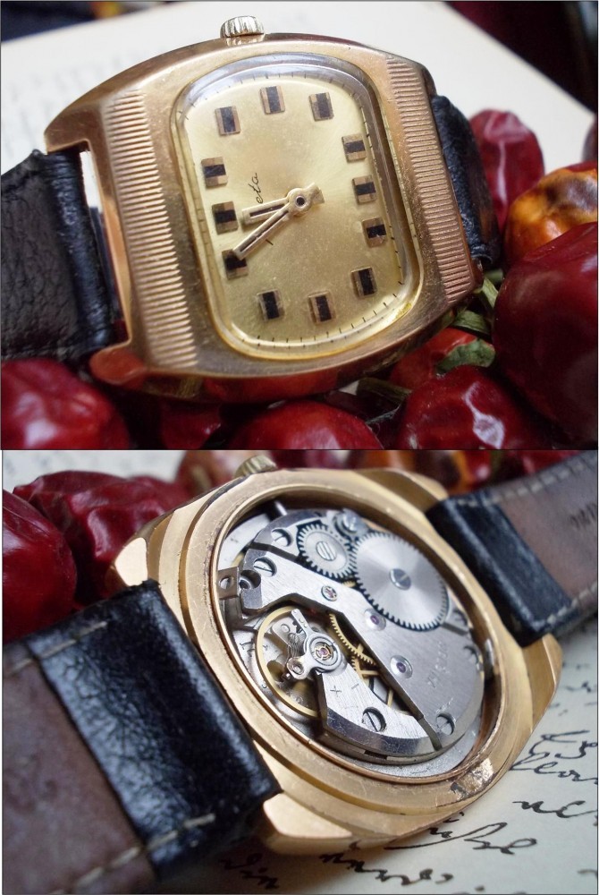 Boîtier + Cadran Raketa 2609HA Aviator 38mm - Neuf Avec étiquettes - Style Vintage