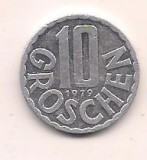 No(2) moneda-AUSTRIA -10 groschen 1979, Europa