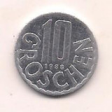 No(2) moneda-AUSTRIA -10 groschen 1988, Europa