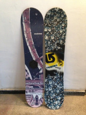 PLACA SNOWBOARD BURTON CHOPPER 121 CM SE POATE VINDE SI CU LEG foto