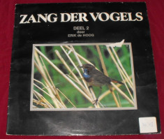 Erik de Hoog &amp;amp;amp;ndash; Zang Der Vogels (Deel 2)-ciripituri,sunete din natura , Belgium 1983 +sute de vinyl foto