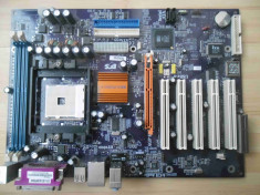 Placa de baza ECS 755-A2 DDR1 AGP socket 754 foto
