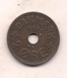 No(1) moneda-DANEMARCA -2 Ore 1931, Europa