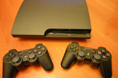 Consola PlayStation 3 Slim 320GB, plus Jocuri foto