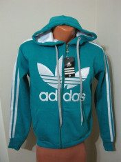 HANORAC ADIDAS VATUIT CU FERMOAR,MODEL NOU,MARIMI S,M,L,XL-IN DESCRIERE SUNT KG PENTRU FIECARE MARIME IN PARTE! foto