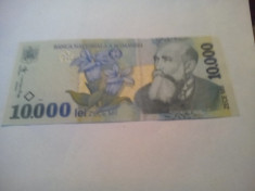 10000 lei 1999 hirtie unc foto