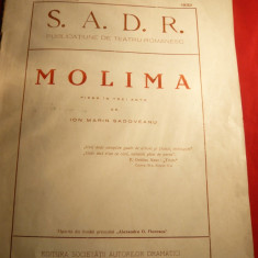 Ion Marin Sadoveanu - Molima - Ed. SADR ,prima ed. 1932 + fotografii