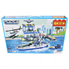 SET CONSTRUCTIE TIP LEGO DE LA COGO,URIAS CU 644 PIESE,POLITIA IN ACTIUNE! foto