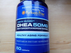 DHEA 50mg/50 tablete. Produs original SUA foto