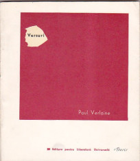 PAUL VERLAINE - VERSURI foto