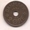 No(1) moneda-DANEMARCA -2 Ore 1928