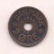 No(1) moneda-DANEMARCA -2 Ore 1929