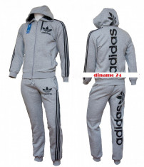 TRENING ADIDAS BARBAT MODEL NOU BUMBAC ,SUPER PRET !!!!MARIMI-S,M,L,XL,XXL-IN DESCRIERE SUNT KG PT FIECARE MARIME! foto