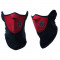 masca protectie fata din neopren, pentru paintball, ski, motociclism, airsoft, cagula de culoare rosie