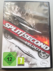 Joc Original Split Second Velocity PC-DVD GAME Computer Masini,Car foto
