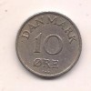No(1) moneda-DANEMARCA -10 Ore 1957, Europa