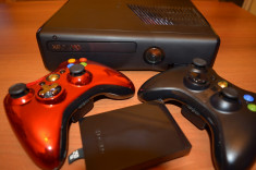 Consola Microsoft Xbox 360, 250GB + Kinect Sensor + Jocuri foto