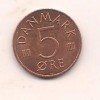 No(1) moneda-DANEMARCA - 5 Ore 1987, Europa