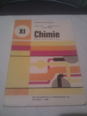 CHIMIE MANUAL CLASA XI foto