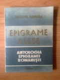 d10 Giuseppe Navarra - Epigrame alese. Antologia epigramei romanesti