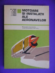 MOTOARE SI INSTALATII ALE AERONAVELOR G.Coman Manual liceu foto