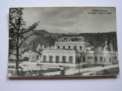 Vatra Dornei - Pavilonul central al bailor RPR foto