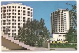 #carte postala(ilustrata)-VENUS-Hotelurile Pajura si Cocorul, Circulata, Printata