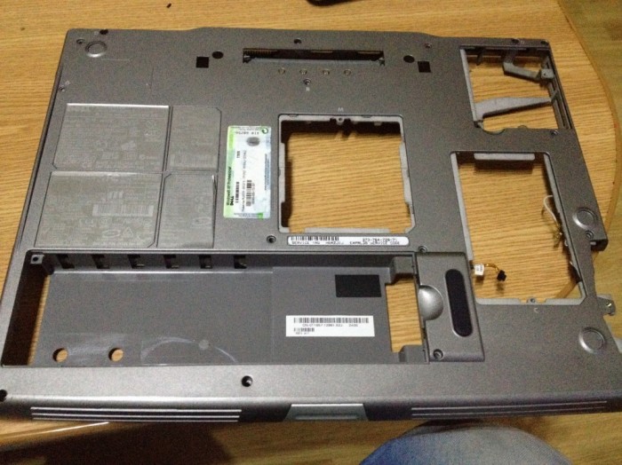 Bottomcase Dell Latitude D800 A30.62