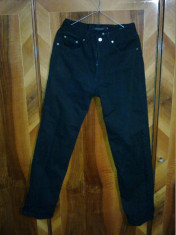 Blugi/Pantaloni Originali Calvin Klein CK Negru Clasic Merita Vazut in Genul Polo Ralph Lauren foto