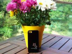 Husa / toc protectie slim iPhone 5, 5s, SE, culoare - negru foto