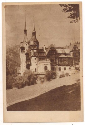 #carte postala(ilustrata)-SINAIA Muzeul Peles foto