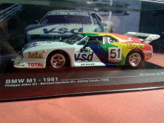 BMW M1 1981 Le Mans IXO 1/43 foto