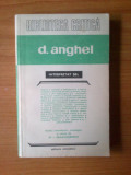 E2 D.Anghel interpretat de..., 1982, Alta editura