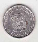 Bnk mnd Venezuela 50 centimos 1985, America Centrala si de Sud