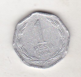 bnk mnd Chile 1 peso 2006 foto