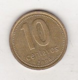 Bnk mnd Argentina 10 centavos 2004, America Centrala si de Sud