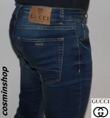 Blugi GUCCI Model NOU de Sezon - Slim Fit !!! foto