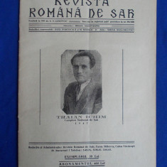 REVISTA ROMANA DE SAH - DIRECTOR MIHAIL SADOVEANU * ANUL XVI,NR.8 - 31 AUGUST 1947 ( APARAREA ALEHIN ) !!!