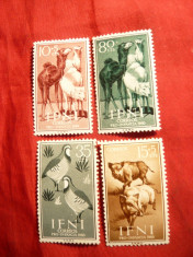 Serie- pt.copii - Camile ,animale 1960 Ifni colonie spaniola , 4 val. foto