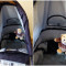 Landou bebe cu manere de la ABC Design + cortina de ploaie; multiple reglaje