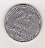 Bnk mnd Argentina 25 centavos 1996, America Centrala si de Sud