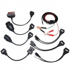 Cabluri adaptoare AutoCom Cars si Delphi - Set cabluri de masini pt. AutoCom si Delphi DS150E la mufa OBD II - Cabluri adaptoare - Calitate Superioara foto