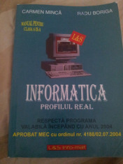 Manual de Informatica pentru clasa a IX-a foto