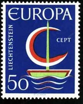 C5123 - Lichtenstein 1966 - cat.nr.417 neuzat,perfecta stare - europa cept