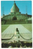 #carte postala(ilustrata)-VRANCEA-Marasesti- Mausoleul