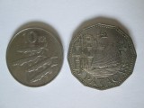 5 PATACAS MACAU 2003+10 KRONUR ISLANDA 1987