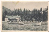 #carte postala(ilustrata)-TUSNAD-Lacul, Circulata, Fotografie